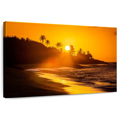 Gillard Haiti Beach Sunset