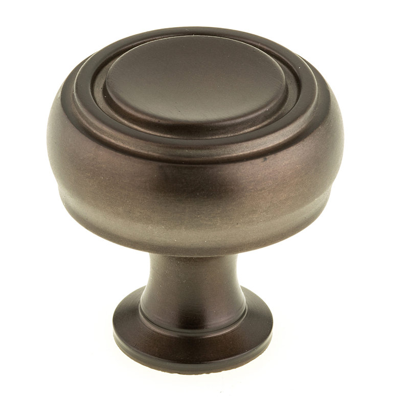 Poignée ronde Expression 1 5/16 po de diamètre, Bronze miel