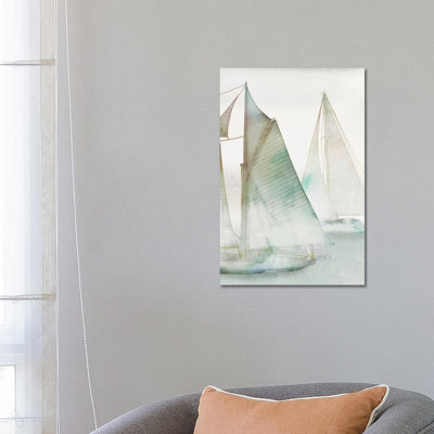 Glide III by Edward Selkirk - Wrapped Canvas Painting