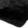 Plush Deep Pile Shaggy Black Rug