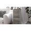 Melisaa 4 Drawer Storage Dresser with Cast Iron Frame, Wood Top and Engineered Wood Drawers-1744420567
