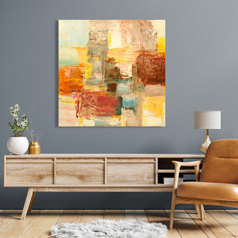 Summer Lights (Detail) by Lucas - Wrapped Canvas Print, 50cm H x 50cm W x 4cm D