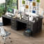 120cm W Computer Desk with File Drawers and Storage Drawers-1137913102