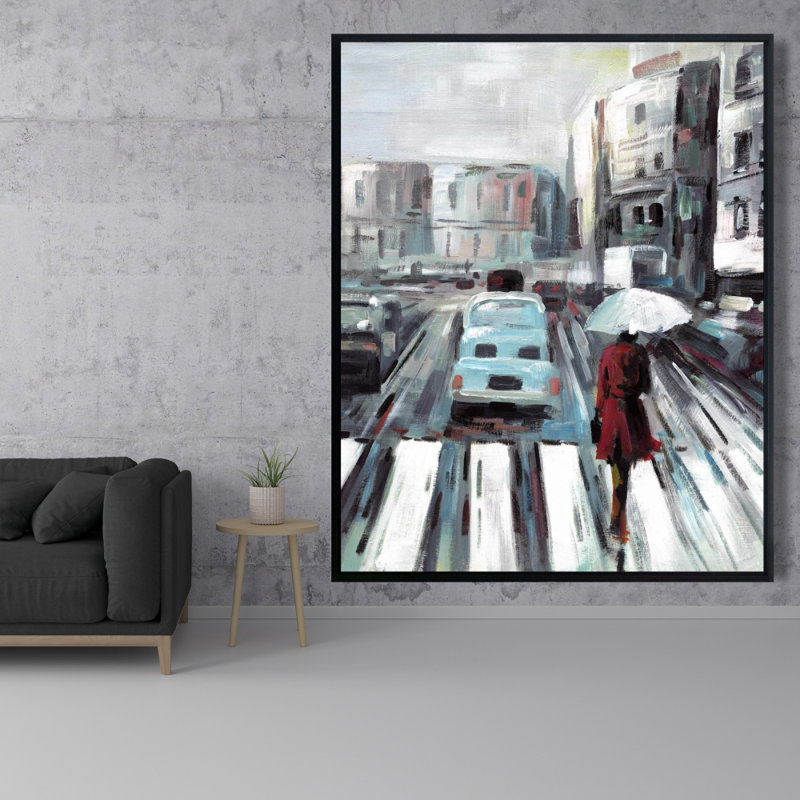 " Abstract Pedestrian Crossing "
