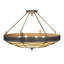 Luminaire suspendu inversé l 48 po Halcyon