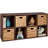 Bookshelf, 11in Display Storage System, Organizer w/ Removable Back Panels-505169656-505169659