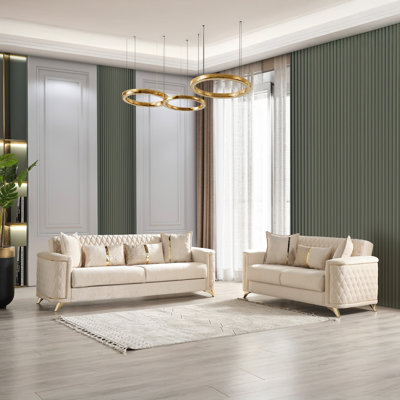 Sombir 2 - Piece Living Room Set by Everly Quinn