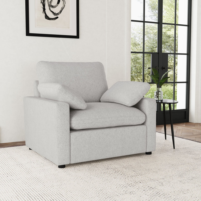 Fauteuil inclinable électrique gris rembourré Helsel