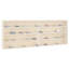 Vitrine en bois contreplaqué brun vidaXL-999505827