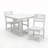 3-Piece Outdoor Dining Set With Square Table And 2 Chairs-278628024-278628030