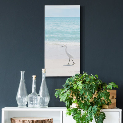 Summer Egret II - reproduction de photo sur toile tendue