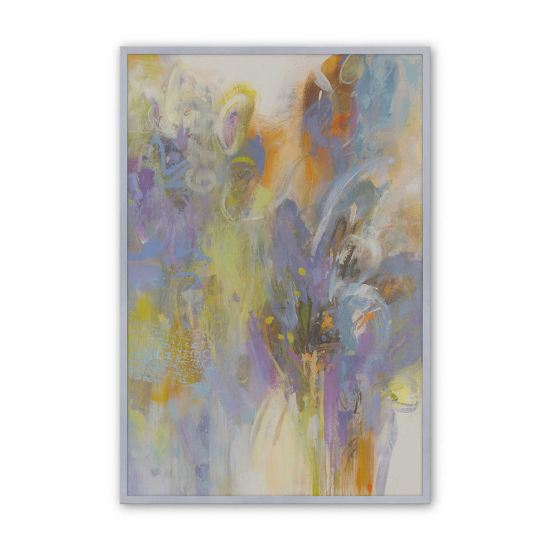 Spring Loaded by Janet Bothne Art Print, Impression sur cadre ouvert sans papier mat, Argent argent, H 24 po x l 18 po