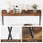 Narrow Console Table, 2-Tier Farmhouse Sofa Table with Shelves, Behind Couch Table for Living Room Hallway Entryway