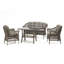 Divona Rectangular 5 - Person Dining Set