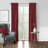 Phoenix Solid Color Room Darkening Rod Pocket Single Curtain Panel-60431201-60431209