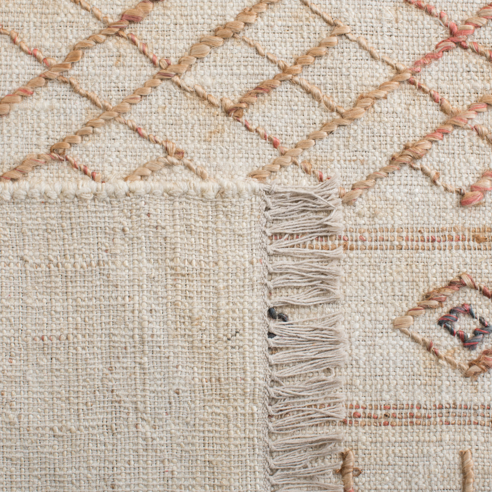 Kiya Natural Ivory Hand-Loomed Jute Rug, Runner 2'3" x 9'