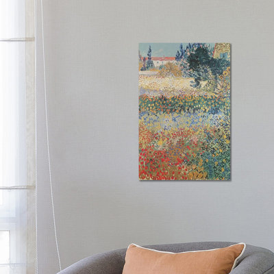 Garden in Bloom, Arles, July 1888  - Gallery-Wrapped Canvas Giclée