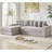 Boneless Oversize Cloud Couch, L-Shape Sofa, Convertible Floor Sleeper Sofa Bed, No Assembly ,Eight Pillows,3-In-1,Side Pocket,Corduroy-360802358-360802359