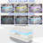 47.2'' LED Coffee Table With 2 Storage Drawers, High Gloss-1661998219