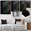 Multidimensional Luminogram III - Modern Geometric Metal Wall Decor-87834713