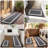 Kitchen Mats 2-Piece Non Slip,Absorbent Dirt-Resistant Machine Washable Rug for Laundry,Entry-1655126409-1655126408