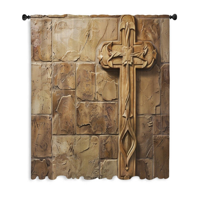 Dianeli Blackout Curtain Single Panel, 50" W x 96" L