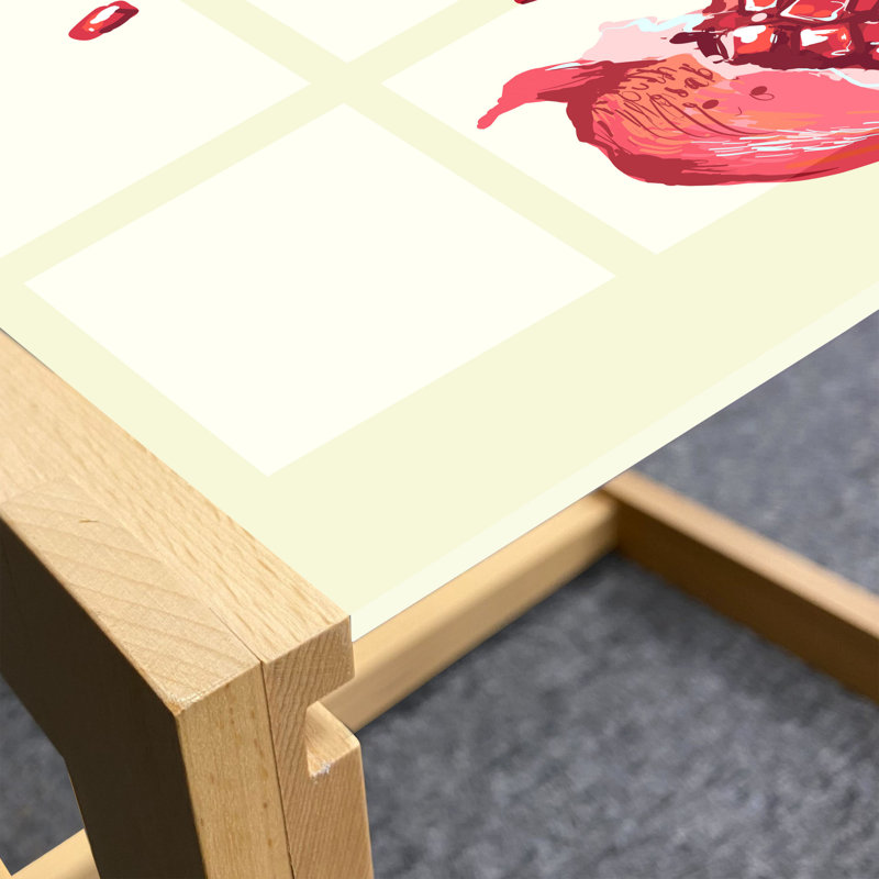Isabelle-Mae Sled Coffee Table, 90cm H x 62cm W x 40cm D