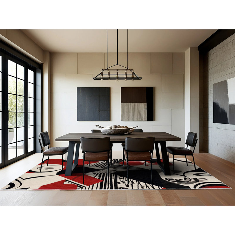Pulsar Dream Rug, Square 5'