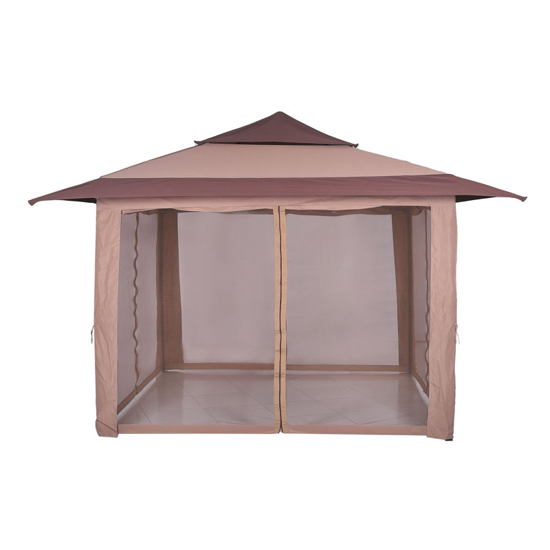 Baskenza 12 Ft. W x 12 Ft. D Steel Dome Gazebo