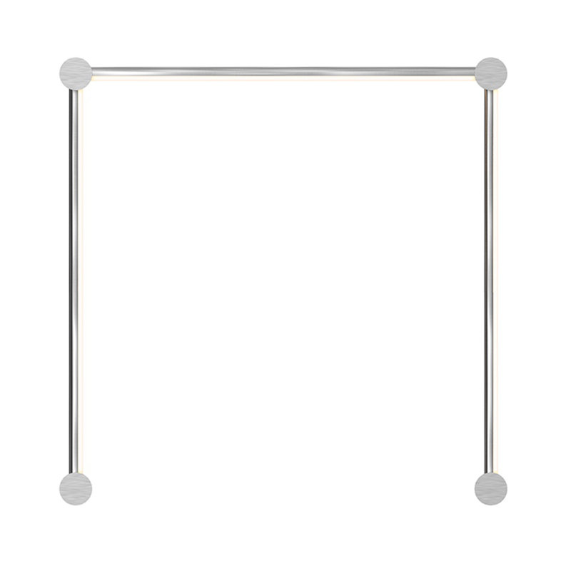 Purolinear 360™ 3 - Light LED Vanity Light, Satin Chrome