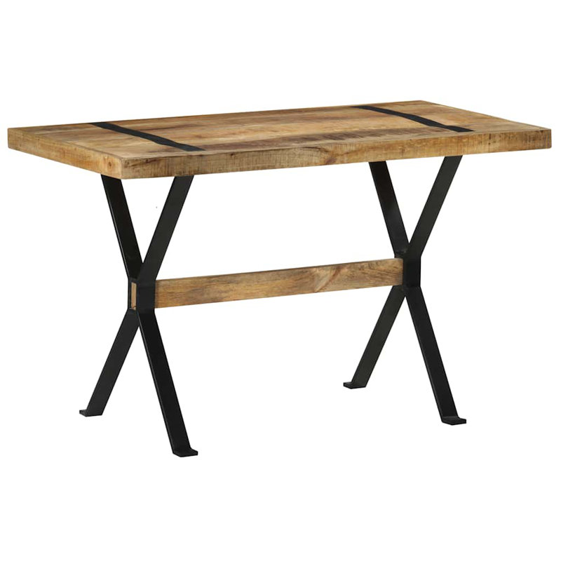 Table de salle à manger Izaak, Bois de manguier, H 29,9 po x L 70,9 po x l 35,4 po