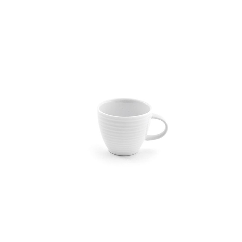 Spiral Porcelain Espresso Cup