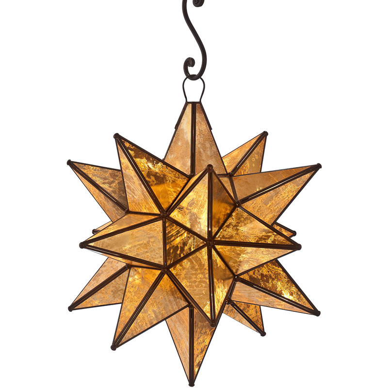 Star 1 - Light Pendant, Rust