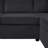 Iskra 115.3" U-Shaped Corduroy Sectional Sofa with Chaise Lounge & 3 Throw Pillows-128837886