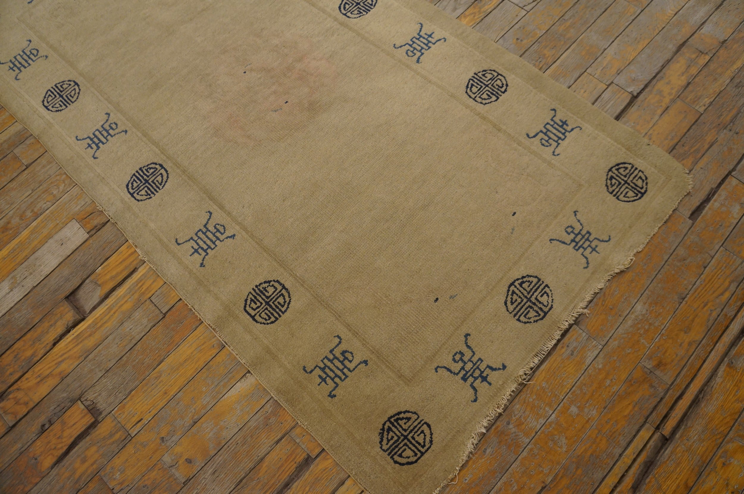 Peking Pattern Rugs On Net Antique Peking Chinese Faded Koi Fish Pattern Rug | Wayfair