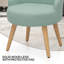 Fauteuil de lecture rembourré en lin-1117972504
