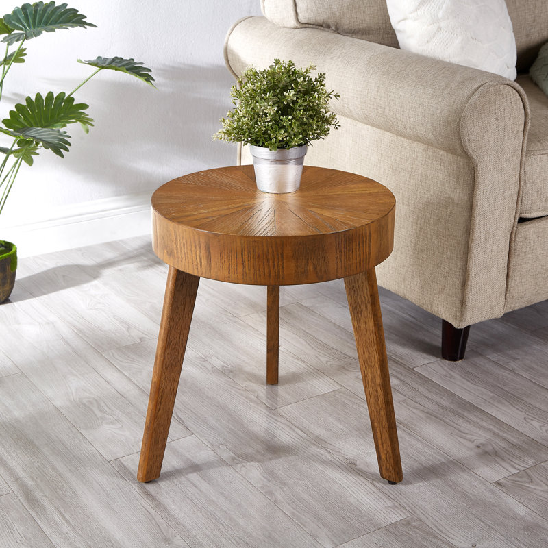 Table de bout Johnpeter, Brun