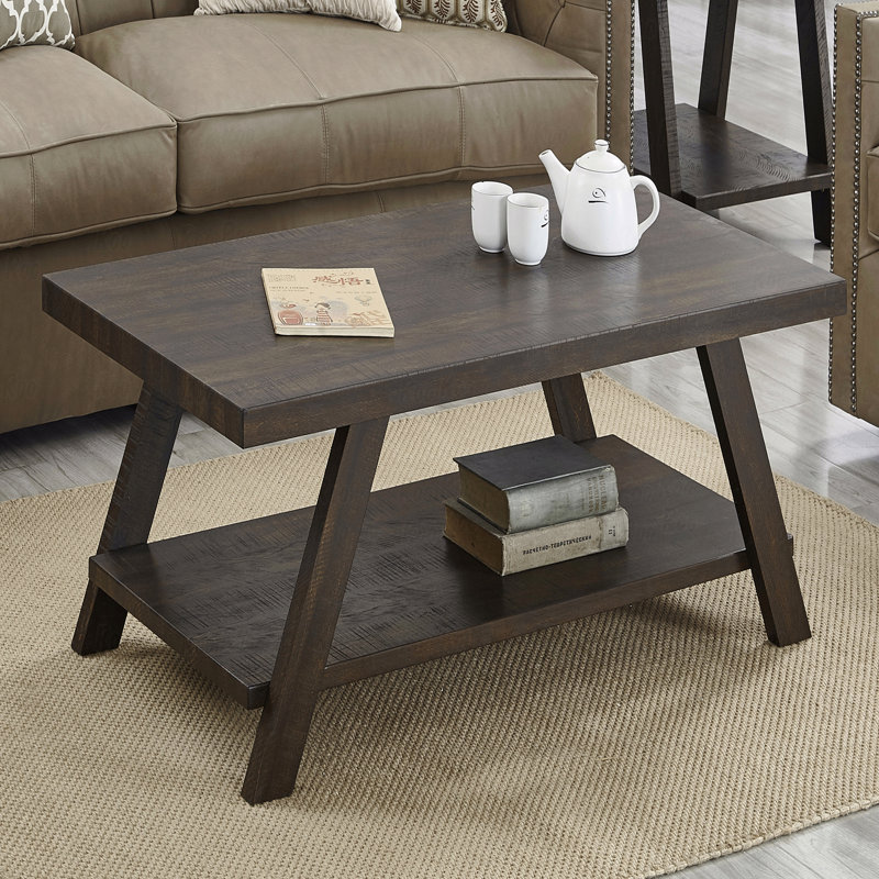 Table basse Contemporary, Brun, Brun