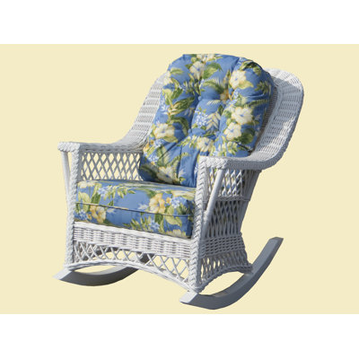 Rosado Wicker Rocking Chair