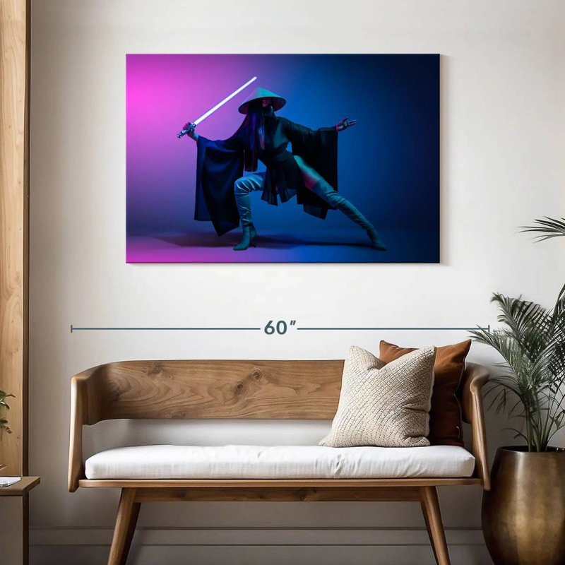 Samouraï féminin Shuttleworth, H 30 po x l 45 po