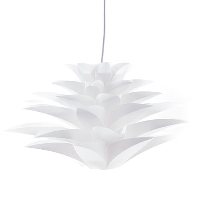 Kalyn 1 - Light White Unique/Statement Pendant
