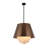 Rock On 6-Light Pendant - Brontourage/Matte Black