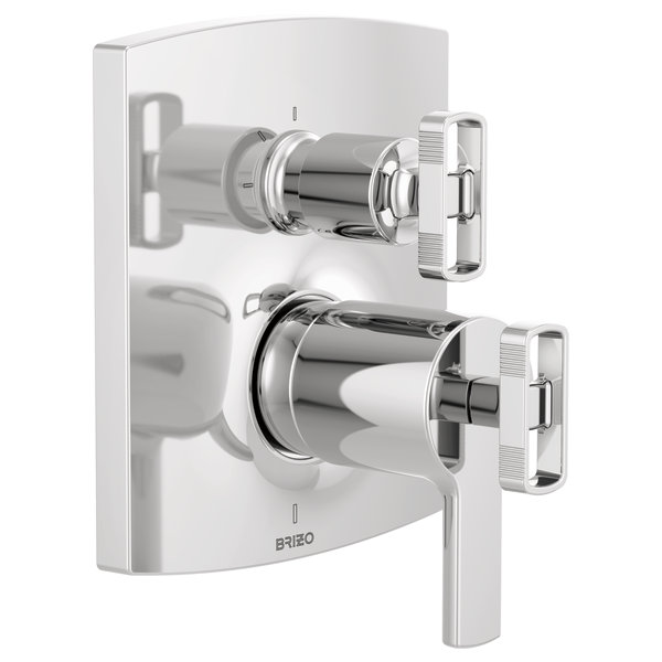 Kintsu® TempAssure® Thermostatic Valve with Integrated 3-Function Diverter Trim