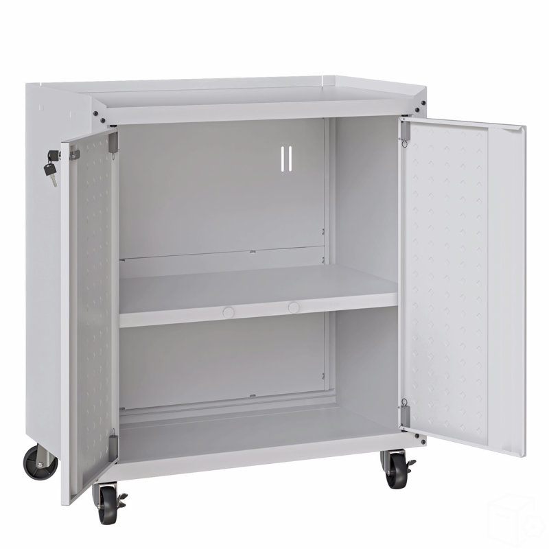 Armoire de garage 30 po, Blanc