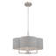 Lustre tambour 6 lumières à abat-jour Vino-1141921532-1096411451