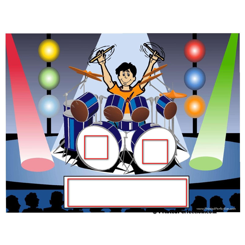 Batteur personnalisé - aimant acrylique mâle - excellent cadeau!, Oui