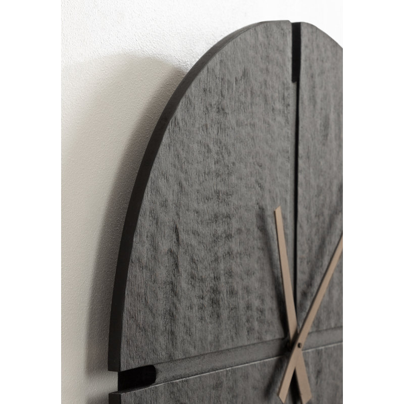 Horloge murale texturée