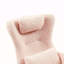 Chaise berçante, chaise berçante moderne avec dossier haut-110975480