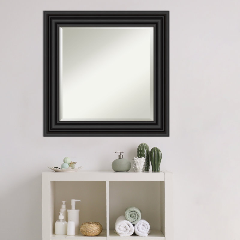 Lago Flat Mirror, 26" x 26" 