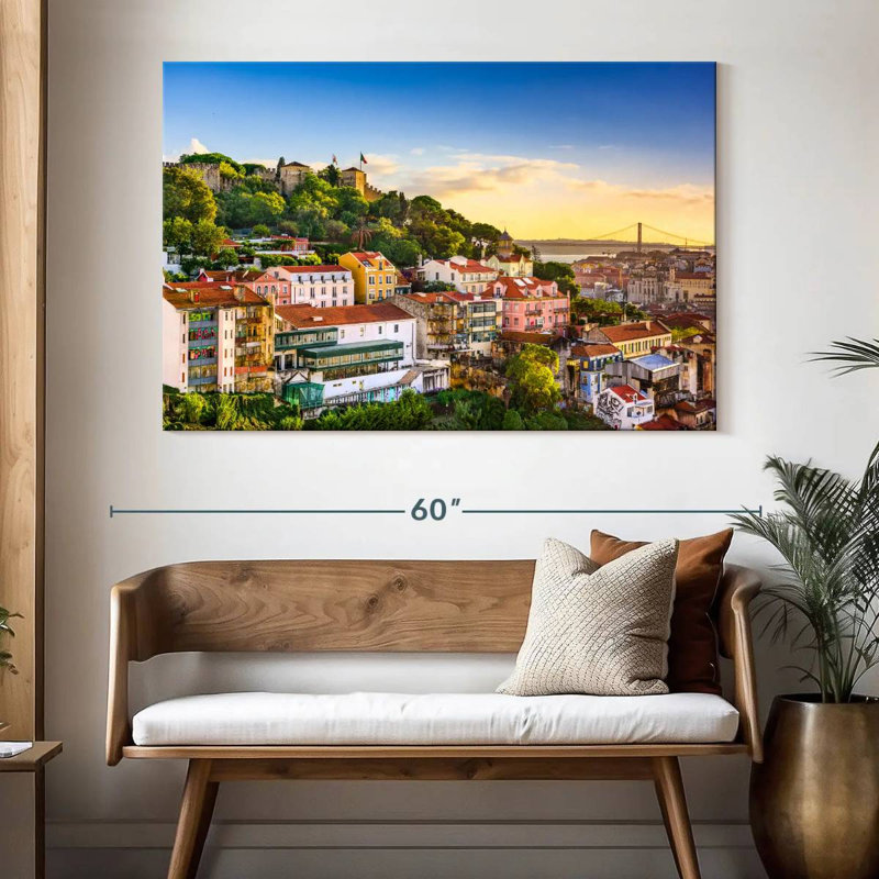 Kavia Lisbon Skyline, 34" H x 51" W